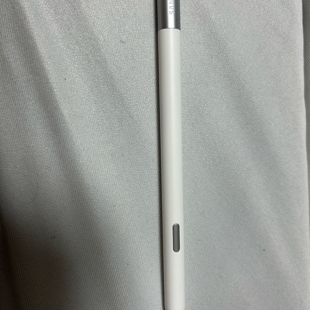 Samsung White and Silver Touchscreen Stylus